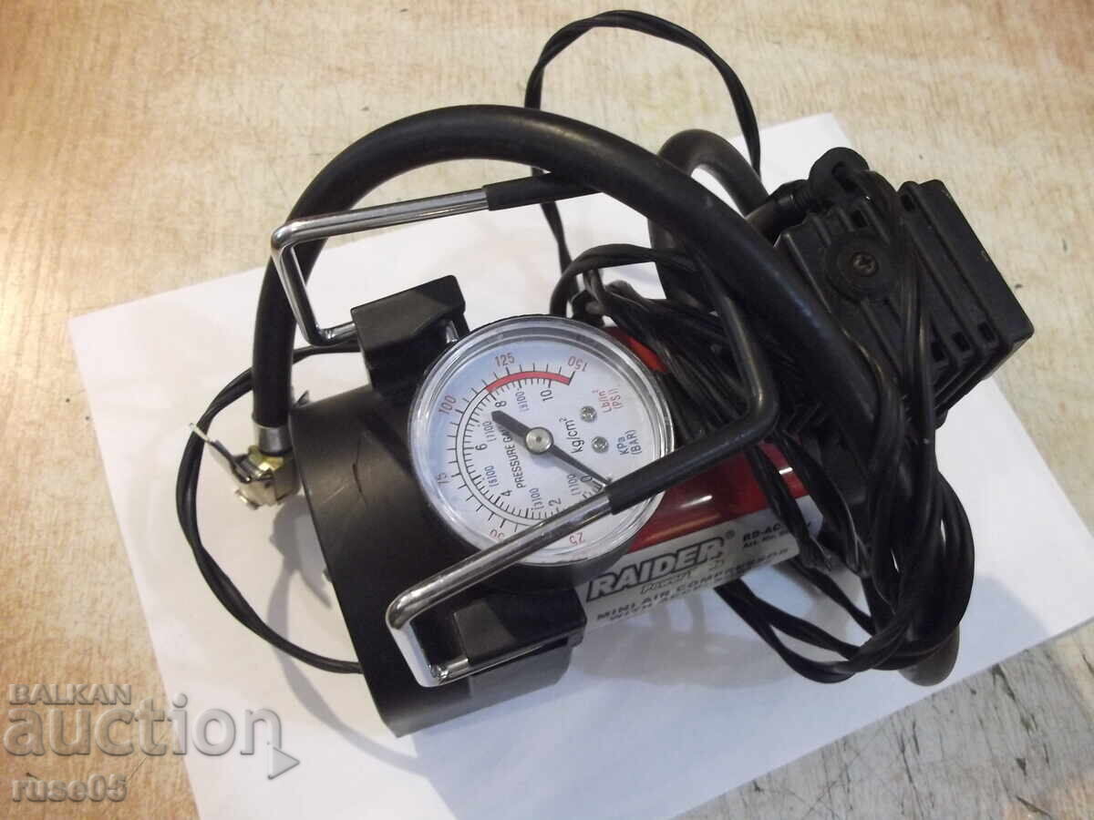 Licitație Compresor "RAIDER RD-AC05" metalic Licitație Compresor "RAIDER RD-AC05" metalic