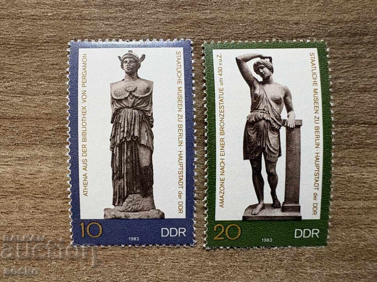 ГДР - Скулптури от Берлинския държавен музей (1983) MNH ГДР - Скулптури от Берлинския държавен музей (1983) MNH
