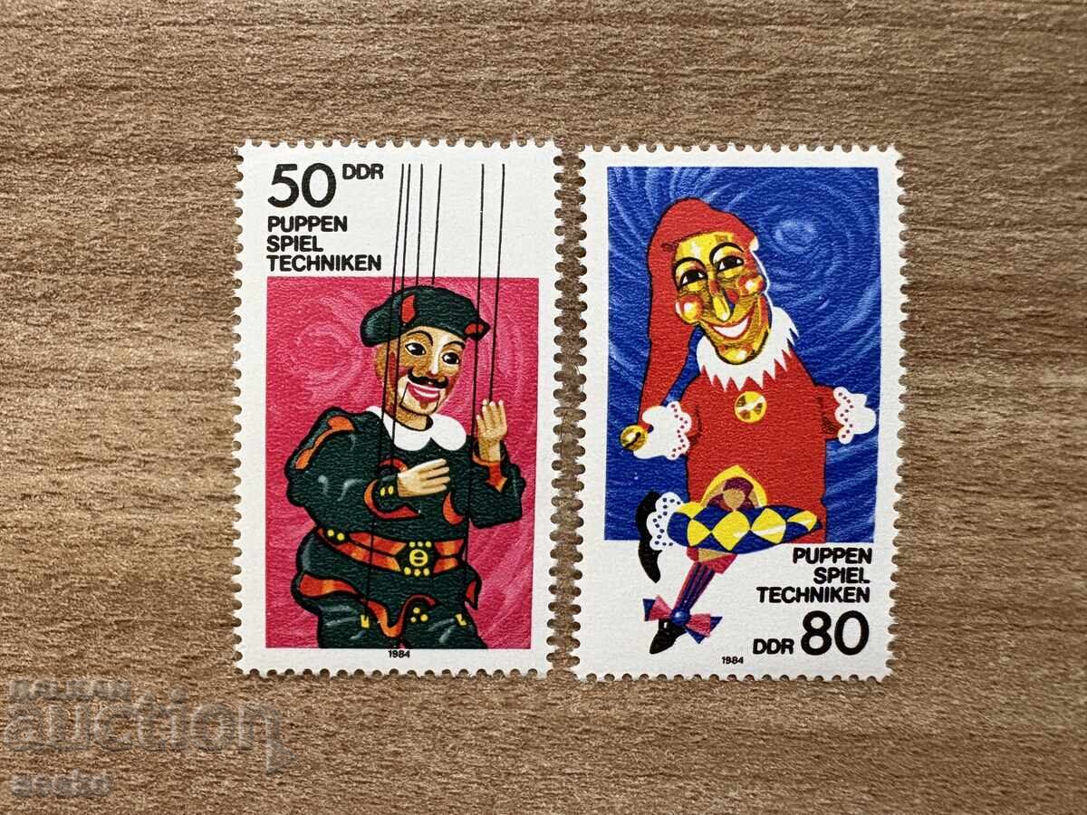 ГДР - Театрални кукли (1984) MNH