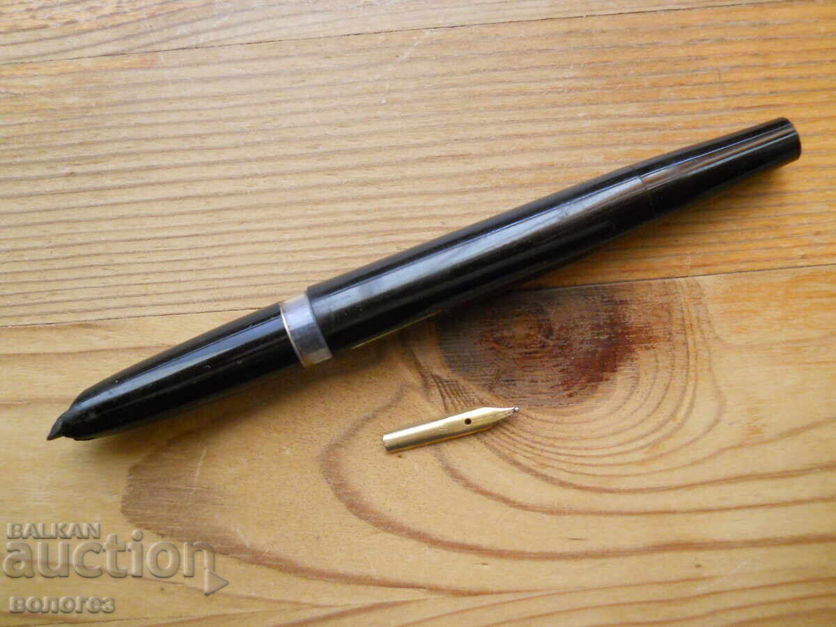 Delivery of Vintage fountain pen with gold-plated nib "Flaro Mercur" - Romania