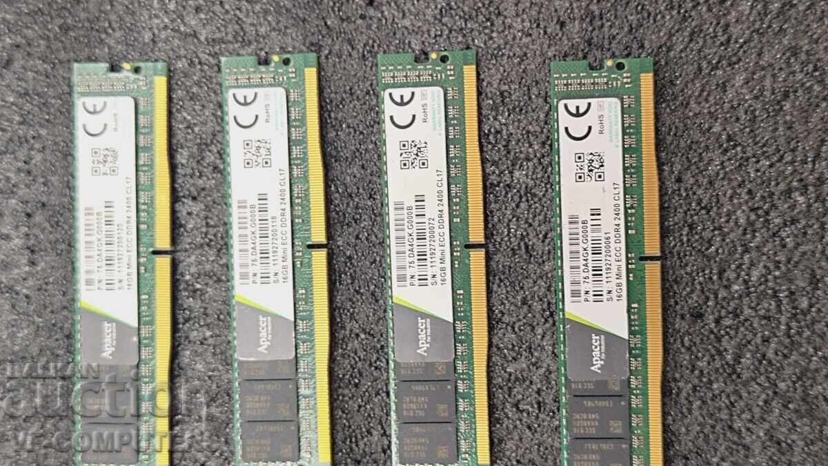 Μνήμη RAM MINI Apacer 64GB (4x16GB)