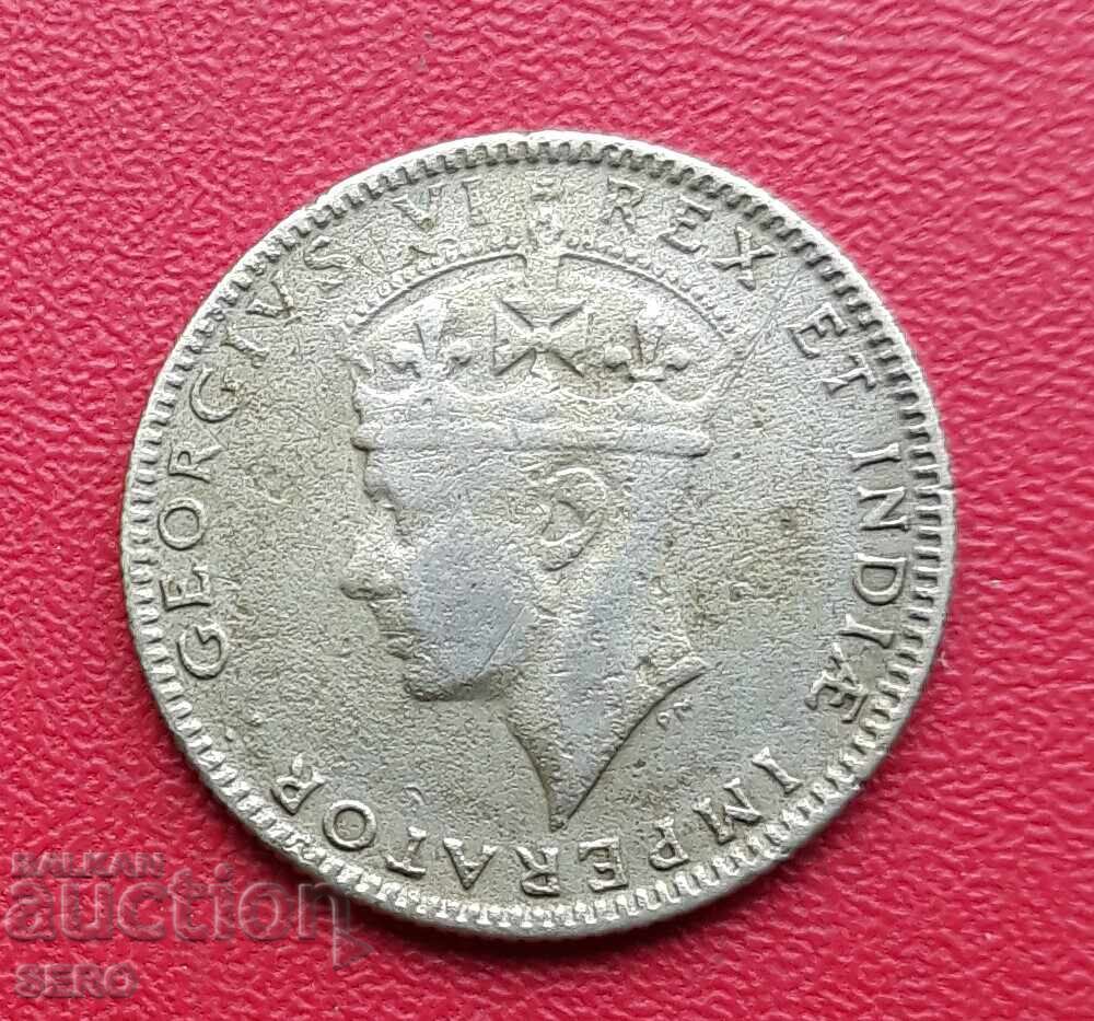 Британска Източна Африка-50 цента 1943-сребърна с цена € 5.01 | 9.80 лв.