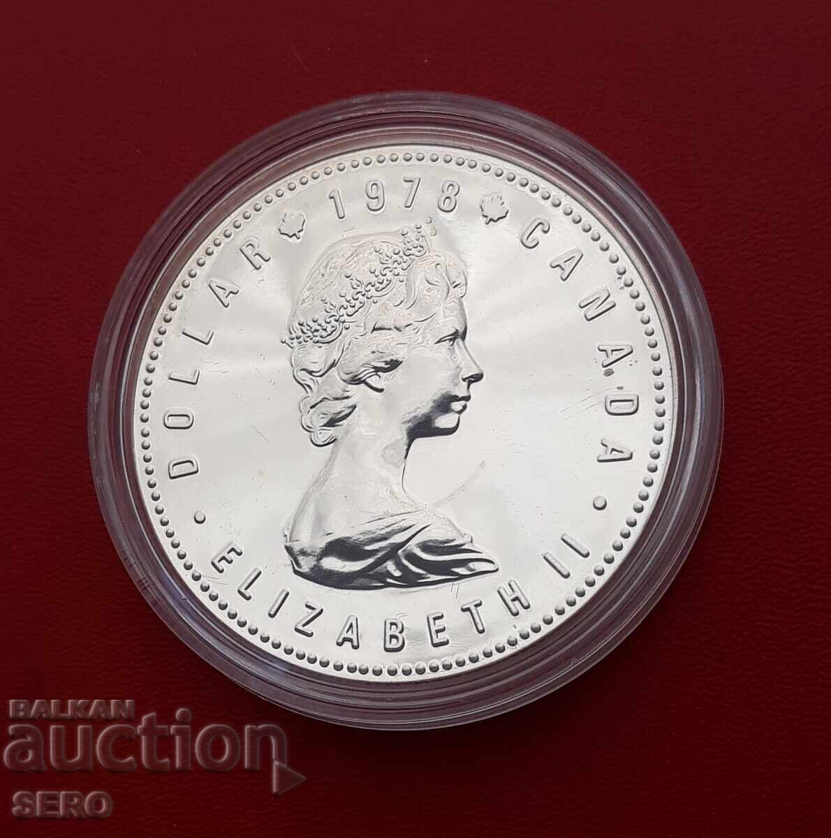 Canada-1 Dollar 1978-Silver with price € 33.00 | 64.54 BGN