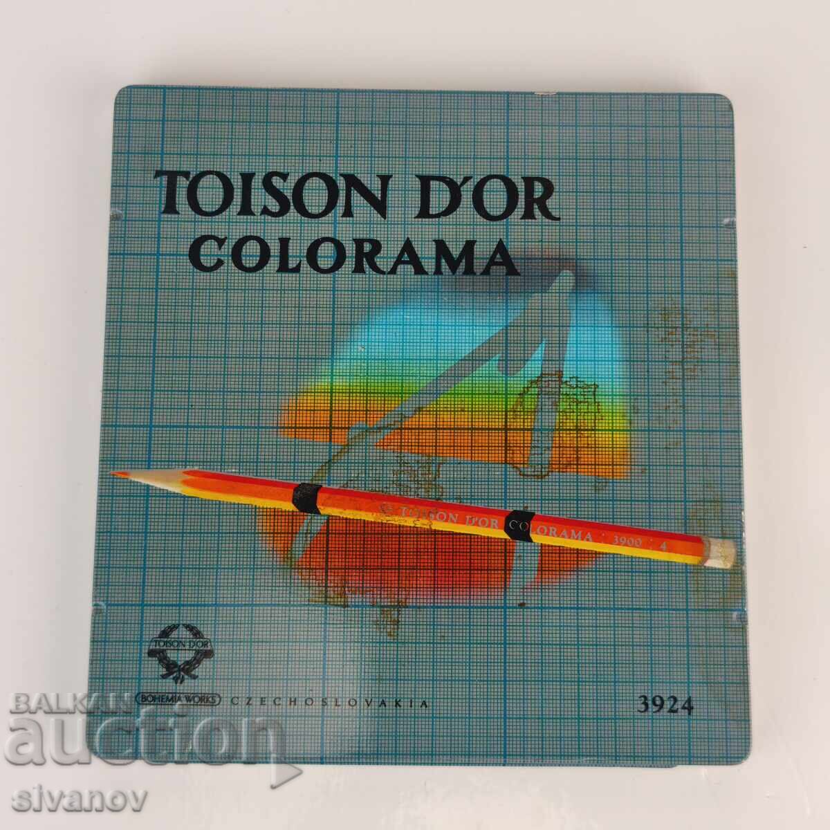 Toison D'or Colorama 3924 Colored Pencil Set Czechosl#6402
