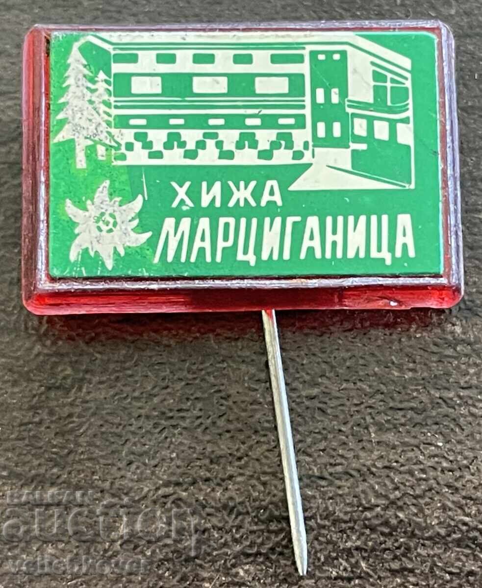 43718 Bŭlgariya turisticheski znak BT·S Khizha Martsiganitsa Rodopi