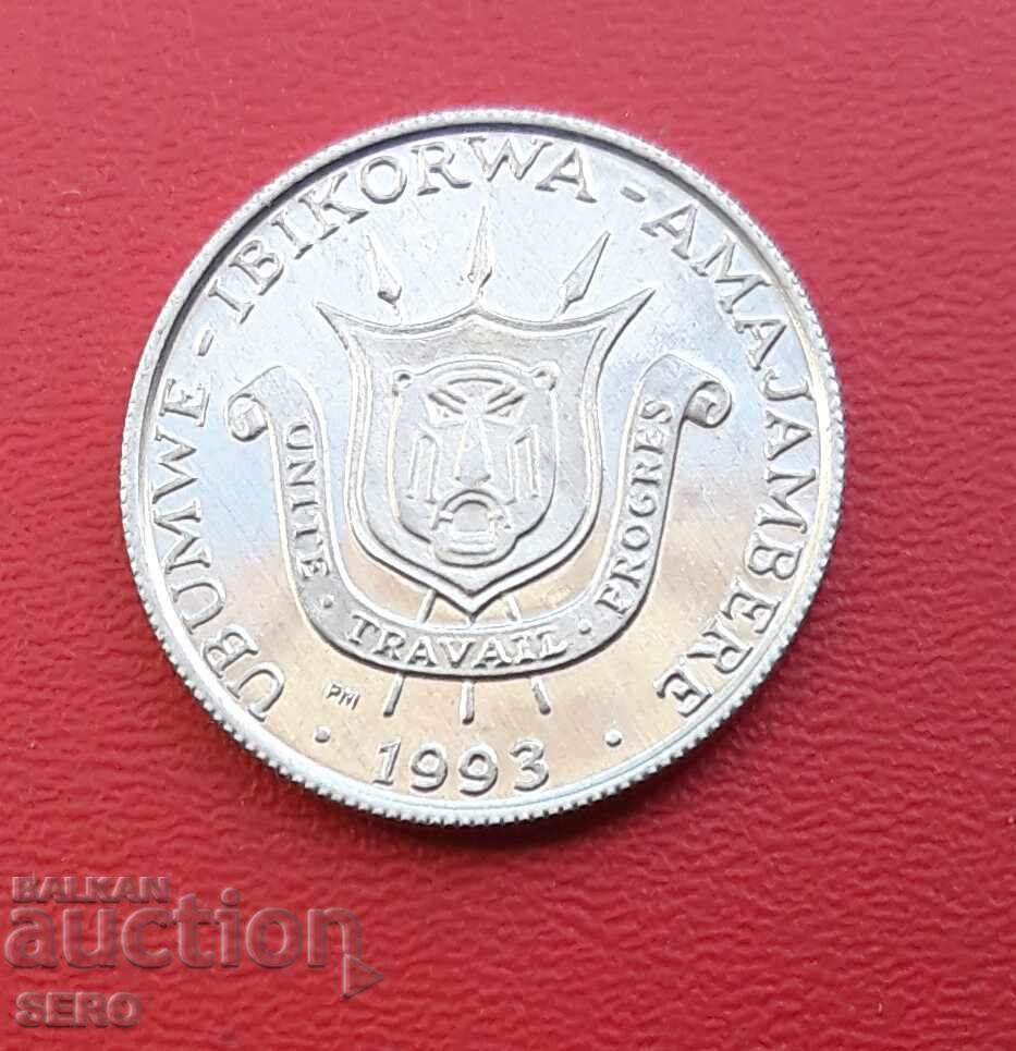 Burundi-1 franc 1993-reserved with price € 0.81 | 1.58 BGN