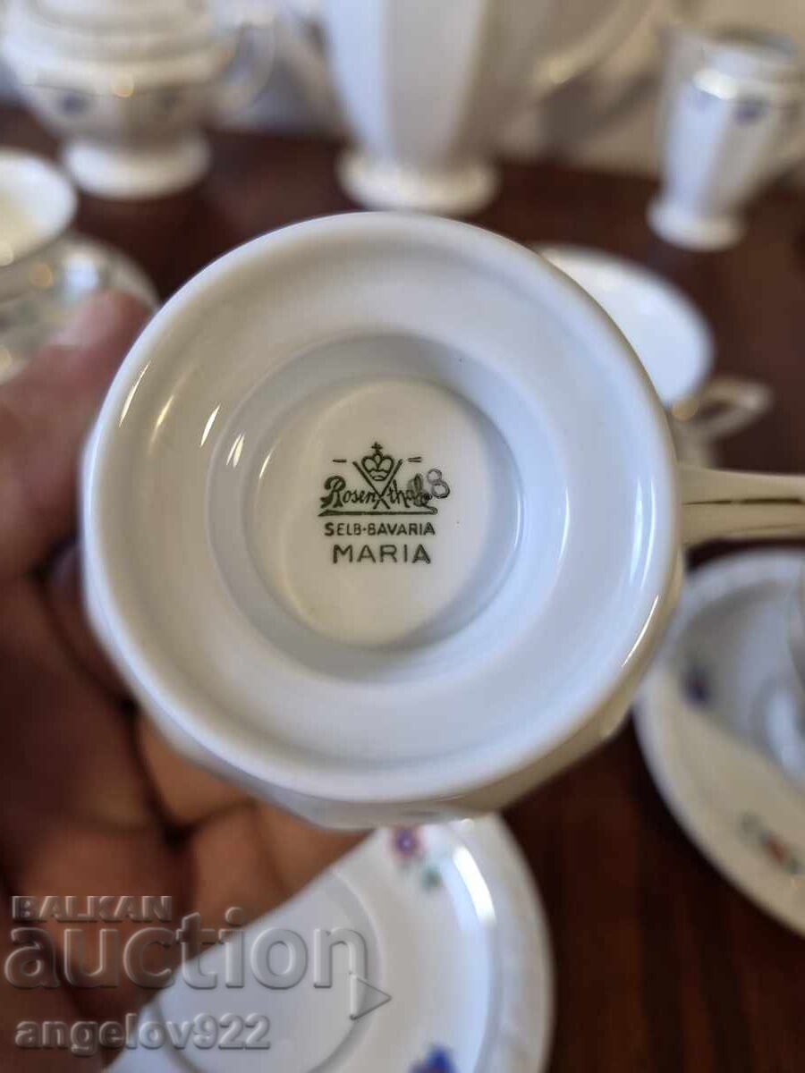 Немски порцеланов сервиз за кафе ROSENTHAL - 5