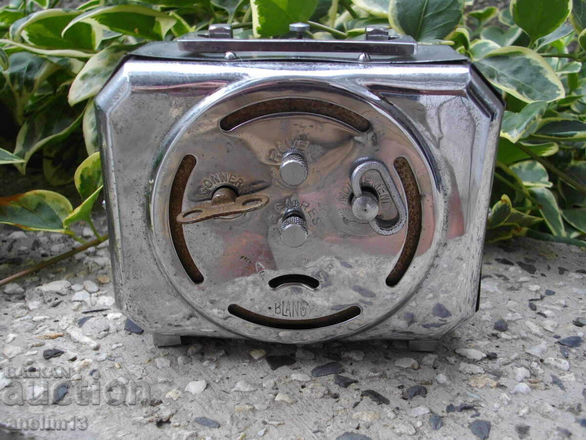 Livrarea CEAS DE MASĂ DE COLECȚIE CU ALARMĂ BLANGY ART DECO