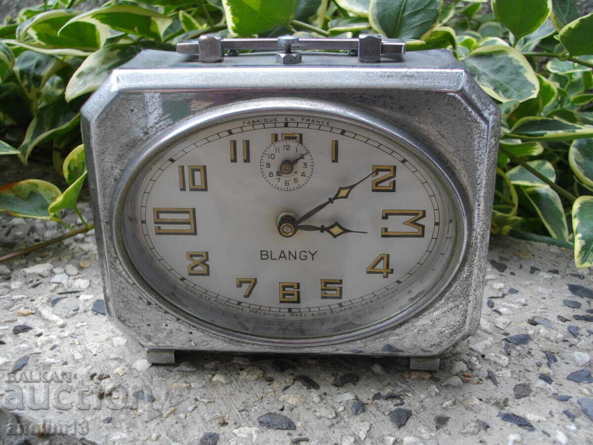 CEAS DE MASĂ DE COLECȚIE CU ALARMĂ BLANGY ART DECO