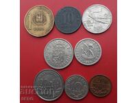 Смесен лот от 8 монети