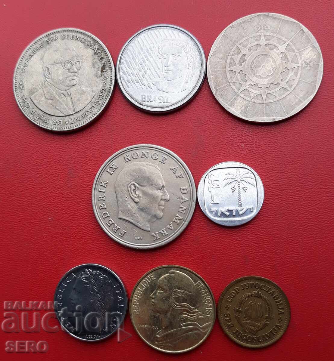 Mixed lot of 8 coins with price € 0.51 | 1.00 BGN