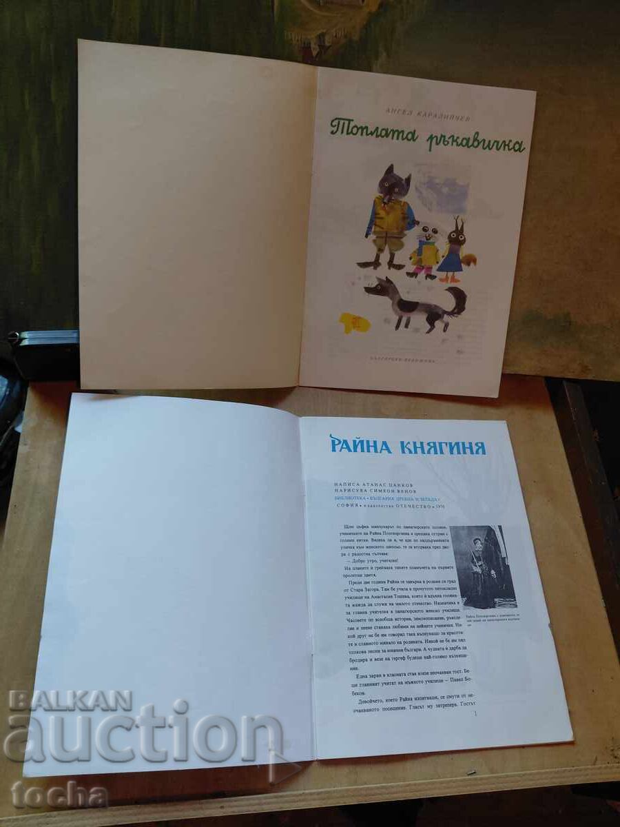 детски , илюстровани , лот две с цена € 0.01 | 0.02 лв.