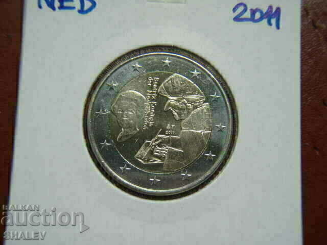 Auction  2 euro 2011 Nederland "Erasmus" /Netherlands/ - Unc (2 euro)