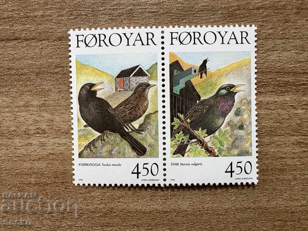Insulele Feroe - Păsări (1998) MNH