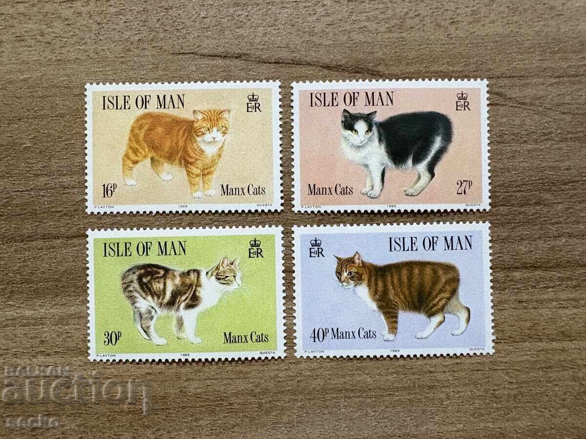 Insula Man - Pisici de pe Insula Man (1989) MNH Insula Man - Pisici de pe Insula Man (1989) MNH