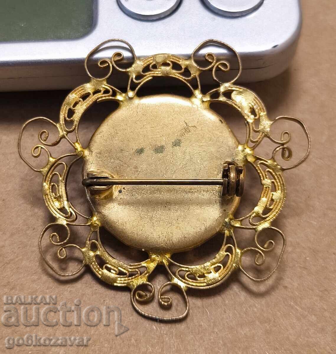 VECHE BROȘĂ CAMEO MINUNATĂ! cu preț € 15.00 | 29.34 BGN