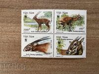 Vietnam - Specii pe cale de dispariție - Saola (2000) MNH