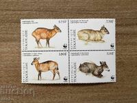 Togo - Duiker cu spate roșu (1996) MNH