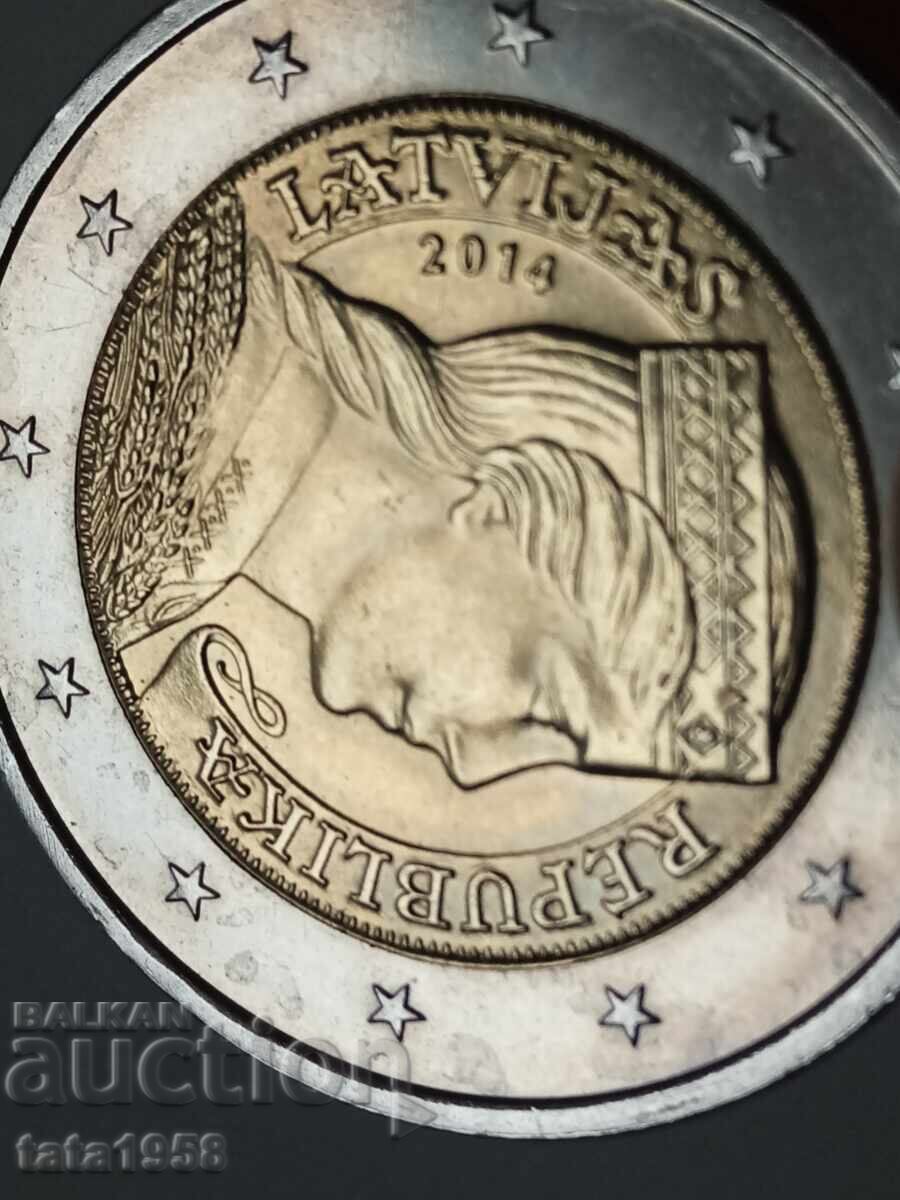 Νόμισμα 2 ευρώ Λετονία 2014 με τιμή € 5.25 | 10.27 BGN Νόμισμα 2 ευρώ Λετονία 2014 με τιμή € 5.25 | 10.27 BGN