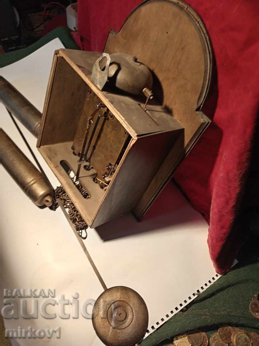 Γερμανικό ρολόι τοίχου αντίκα - 7