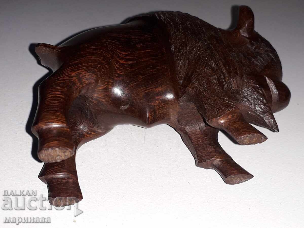 Auction  WOOD CARVING. IRONWOOD. USA
