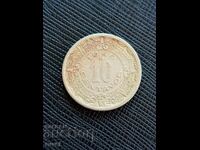 Мексико 10 сентаво, 1940 г.
