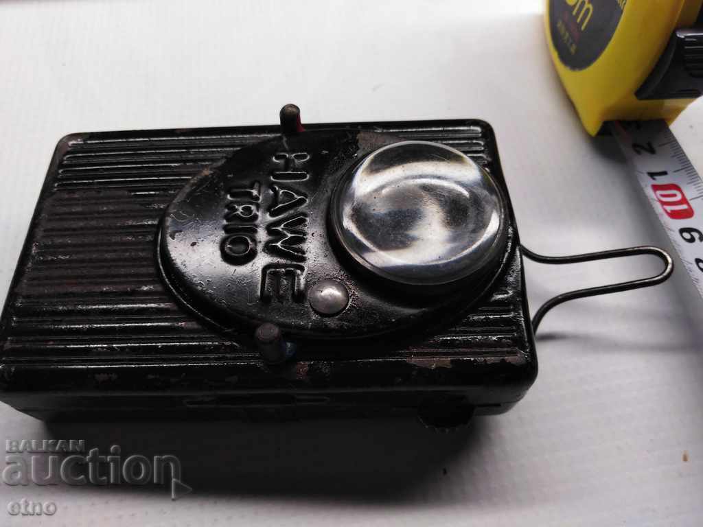 OLD GERMAN FLASHLIGHT - "HAWE TRIO" PSV, VSV, searchlight, lantern