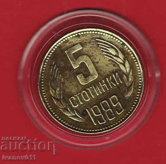 5 STOTINKI 1989 5 STOTINKI 1989
