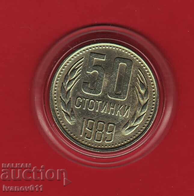 50 STOTINKI 1989