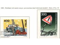 1984. Italia. Siguranța circulației rutiere