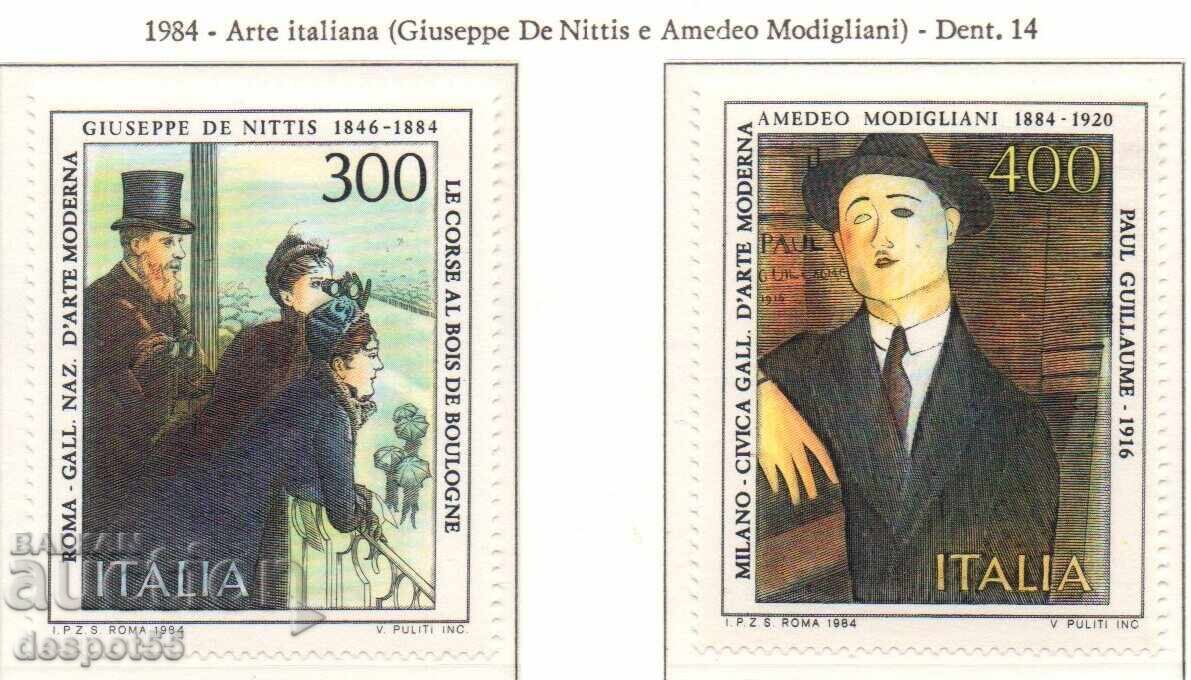 1984. Italia. Artă italiană