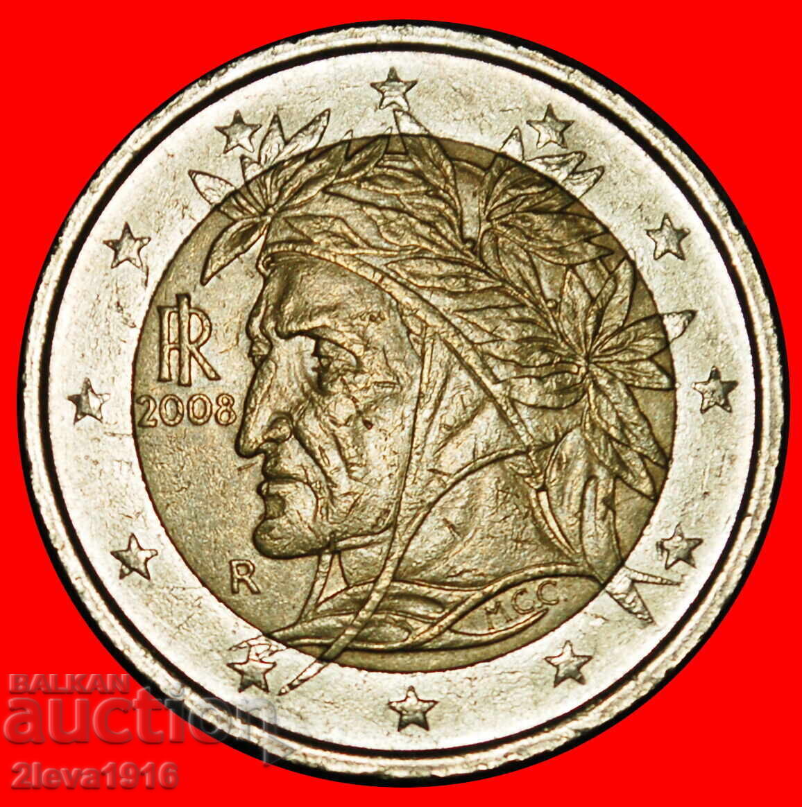 Ⰿ TIP NON-FALIC 2008-2025: ITALIA ★ 2 EURO 2008R! A I r1!