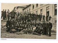 Kyustendil the high school photo postcard