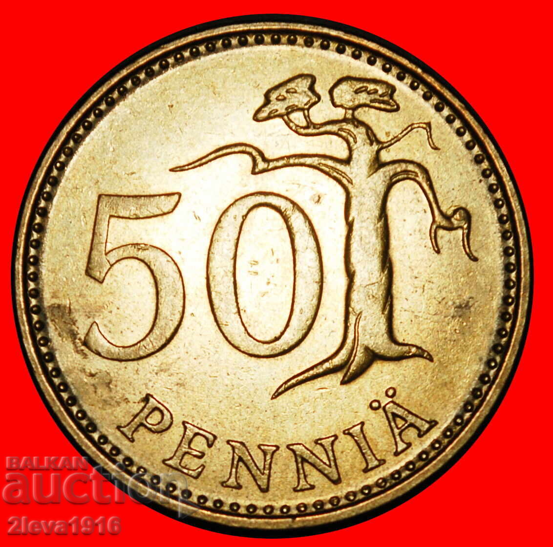 Ⰺ PIN (1963-1990): FINLANDA★50 PENCE 1982K LUCIU DE MONETĂRIE! cu preț € 0.74 | 1.45 BGN