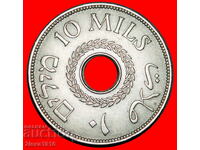 GREAT BRITAIN (1927-1947): PALESTINE (israel)★10 MILS 1939