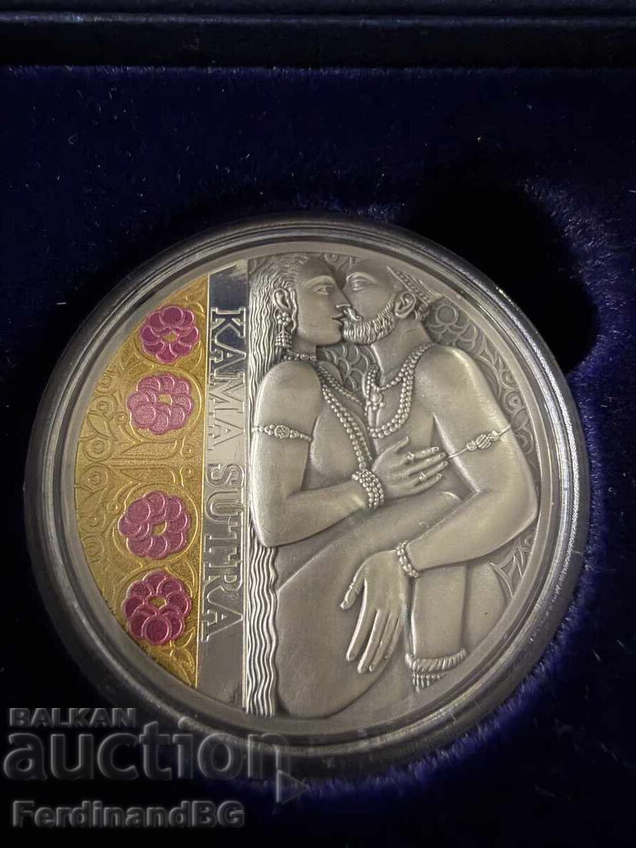 Licitație 2025 Camerun Kama Sutra Momente de iubire 1 uncie Argint Licitație 2025 Camerun Kama Sutra Momente de iubire 1 uncie Argint