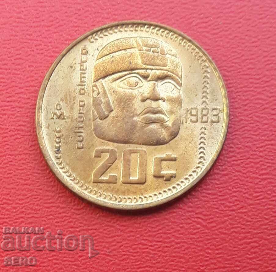 Μεξικό-20 centavos 1983