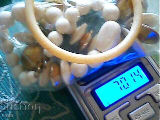 necklace bracelet ivory bracelet stone necklace with price € 10.00 | 19.56 BGN
