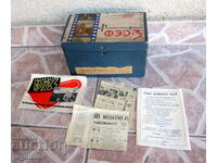 Box, manual, and passport for Russian FED 3 camera