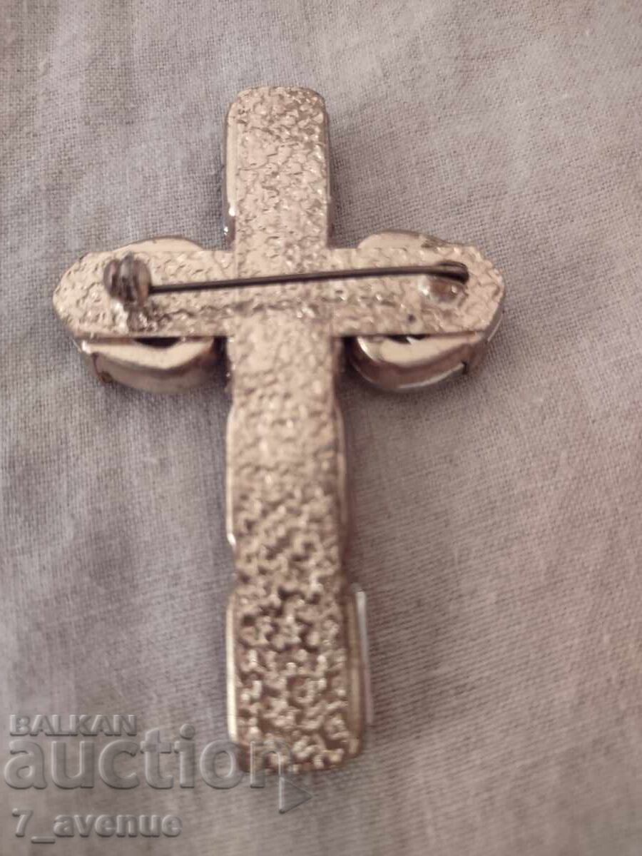 Broșă ac bijuterie, CRUCE, mare, aproximativ 7 cm/4 cm cu preț € 49.00 | 95.84 BGN Broșă ac bijuterie, CRUCE, mare, aproximativ 7 cm/4 cm cu preț € 49.00 | 95.84 BGN