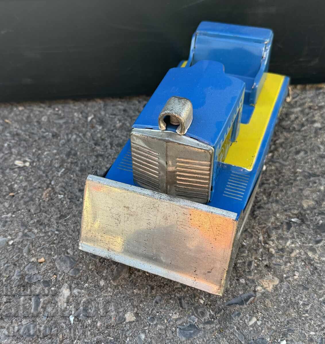Vintage Russian metal toy tractor bulldozer working with price € 20.35 | 39.80 BGN