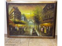 Pictură în ulei PARIS M.Tim (61x80cm)