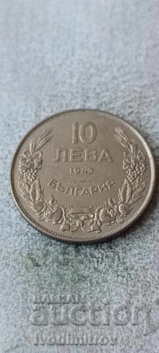 10 BGN 1943 10 BGN 1943