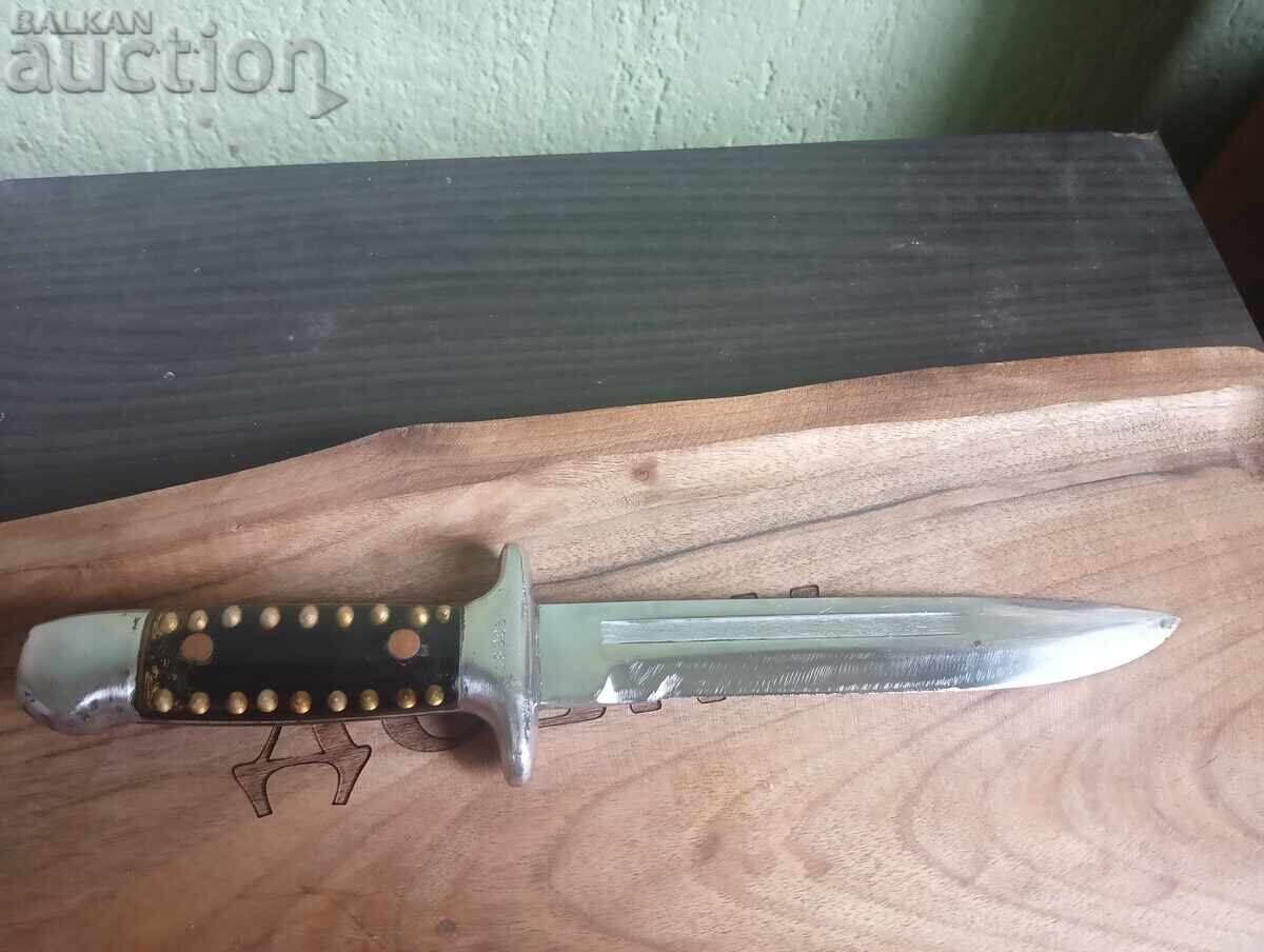 Cuțit militar/de armată retro cu teacă, de serviciu - 6