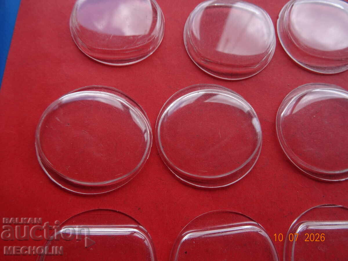 Auction  NEW CRYSTALS FOR RUSSIAN WATCHES LOT EMBOSSED