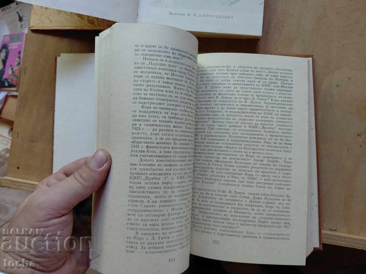 Amintiri din Războiul Ruso-Turc, Relații bulgaro-italiene - 6