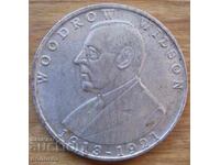 Placă - Woodrow Wilson (1913 - 1921) - SUA