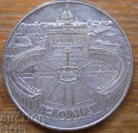Plachetă - Papa Ioan Paul al II-lea - Vatican - 1983 cu preț € 5.20 | 10.17 BGN