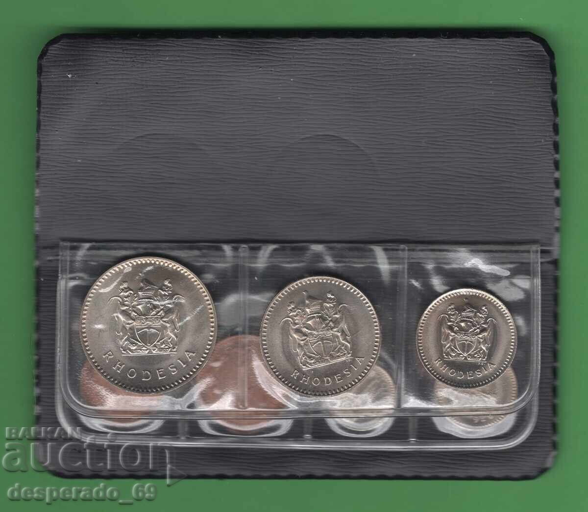 (¯`'•.¸ 1 set monede 1970-1977 RHODESIA UNC ¸.•'´¯) cu preț € 37.00 | 72.37 BGN