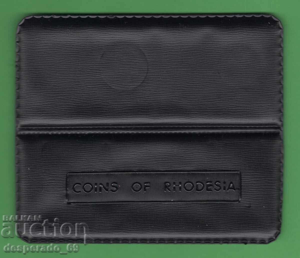 Livrarea (¯`'•.¸ 1 set monede 1970-1977 RHODESIA UNC ¸.•'´¯)